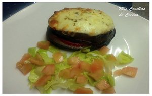 Milhojas De Berenjena, Tomate Y Queso
