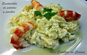 Ensaladilla De Patata Y Gambas
