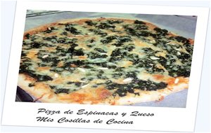 Pizza De Espinacas Y Queso
