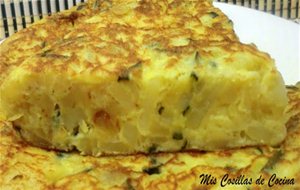 Tortilla De Patata, Cebolla Y Calabacín
