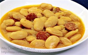 Alubias De La Granja Con Chorizo
