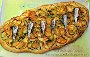 Coca De Verduras Y Sardinillas
