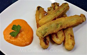 Calçots Rebozados Con Tempura
