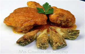 Pollo En Salsa A La Sidra
