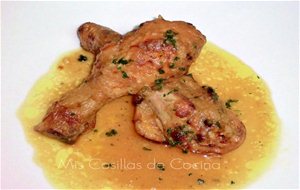 Muslos De Pollo A La Naranja
