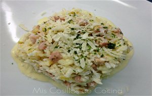 Arroz Cremoso A La Carbonara
