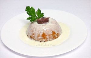 Mousse De Escalivada Y "anxoves De L'escala" Con Salsa De Queso De Cabra
