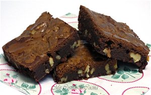 Brownie Con Nueces
