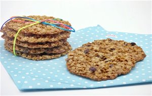 Galletas De Avena Y Chocolate
