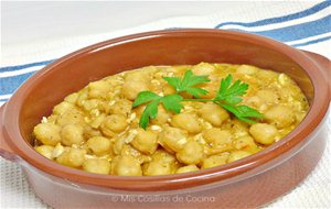 Garbanzos Guisados A La Catalana
