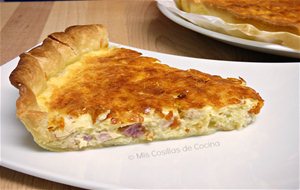 Quiche De Cebolla, Beicon Y Queso Emmental
