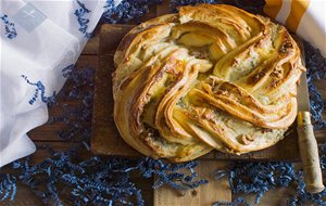 "kringle Estonia" De Queso Y Nueces
