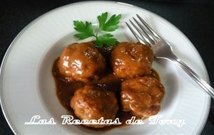 Albondigas De Ternera Al Oporto
