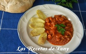 Carne De Magro De Cerdo Con Tomate
