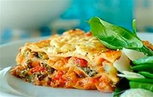 Lasaña De Verduras Gratinada
