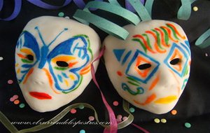 Máscaras De Carnaval De Galleta
