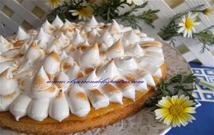 Tarta Sable Bretón Con Crema De Naranja
