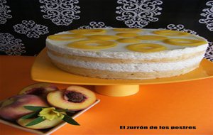 Tarta Almíbar De Melocotón
