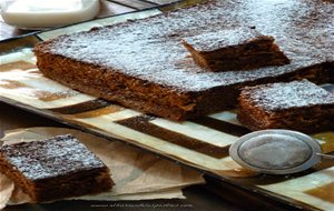 Bizcocho De Chocolate Con Cerezas Y Harina Teff
