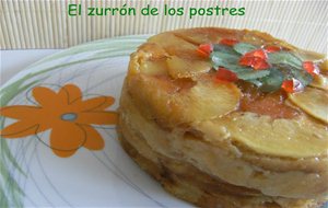 Budín De Croissant O Suizos Con Manzana
