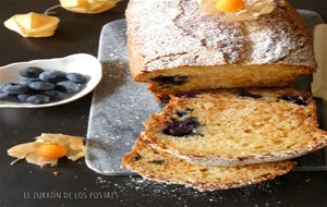 Cake De Arándanos Con Queso Crema
