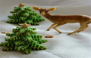 Galletas Árbol Copo De Nieve
