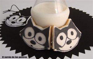 Galletas El Gato Félix. Curso De Fondant
