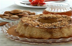 Flan Con Leche De Almendras
