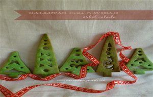 Galletas Para Navidad Árbol Calado
