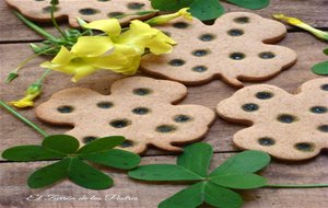 Galletas Lunares De Té Matcha San Patricio'17
