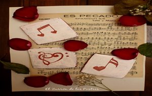 Galletas Notas Musicales Para San Valentín'17

