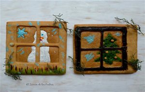 Galletas Ventanas De Navidad
