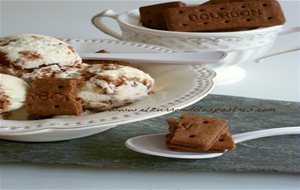 Helado Con Galletas Bourbon
