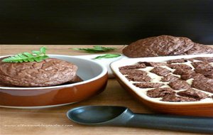 Helado De Natillas Con Galletas Brownie
