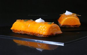 Semifrío De Turrón Y Naranja
