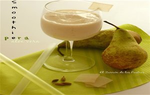 Smoothie De Pera Con Aloe Vera Confitado
