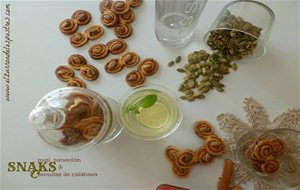Snacks Con Miel, Pimentón & Semillas De Calabaza
