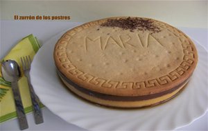 Tarta De Galletas María. (mega Galleta)
