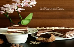 Tarta Cacao Y Coco
