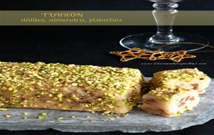 Turrón Dátiles, Almendra Y Pistachos
