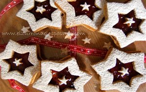 Galletas Linz Estrella. Día 10 Calendario De Adviento'12 
