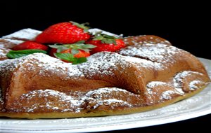 Peppermint Candy Cane Bundt Cake 
