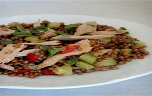 Salada De Trigo Integral & Filetes De Atum 
