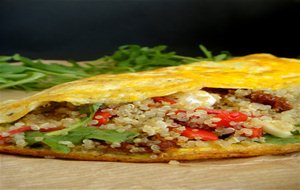 Omelete De Quinoa
