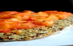 Pizza De Quinoa E Delicias Do Mar
