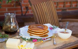 Tortitas Americanas Para Merendar!!!!
