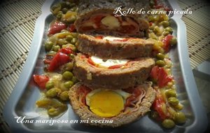 Rollo De Carne Picada Relleno
