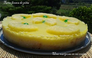 Tarta Fresca De Piña
