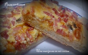 Pizza A La Carbonara
