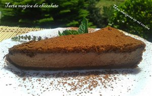 Tarta Magica De Chocolate

